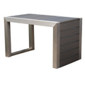 Faux Wood Side Table Natural Finish A238