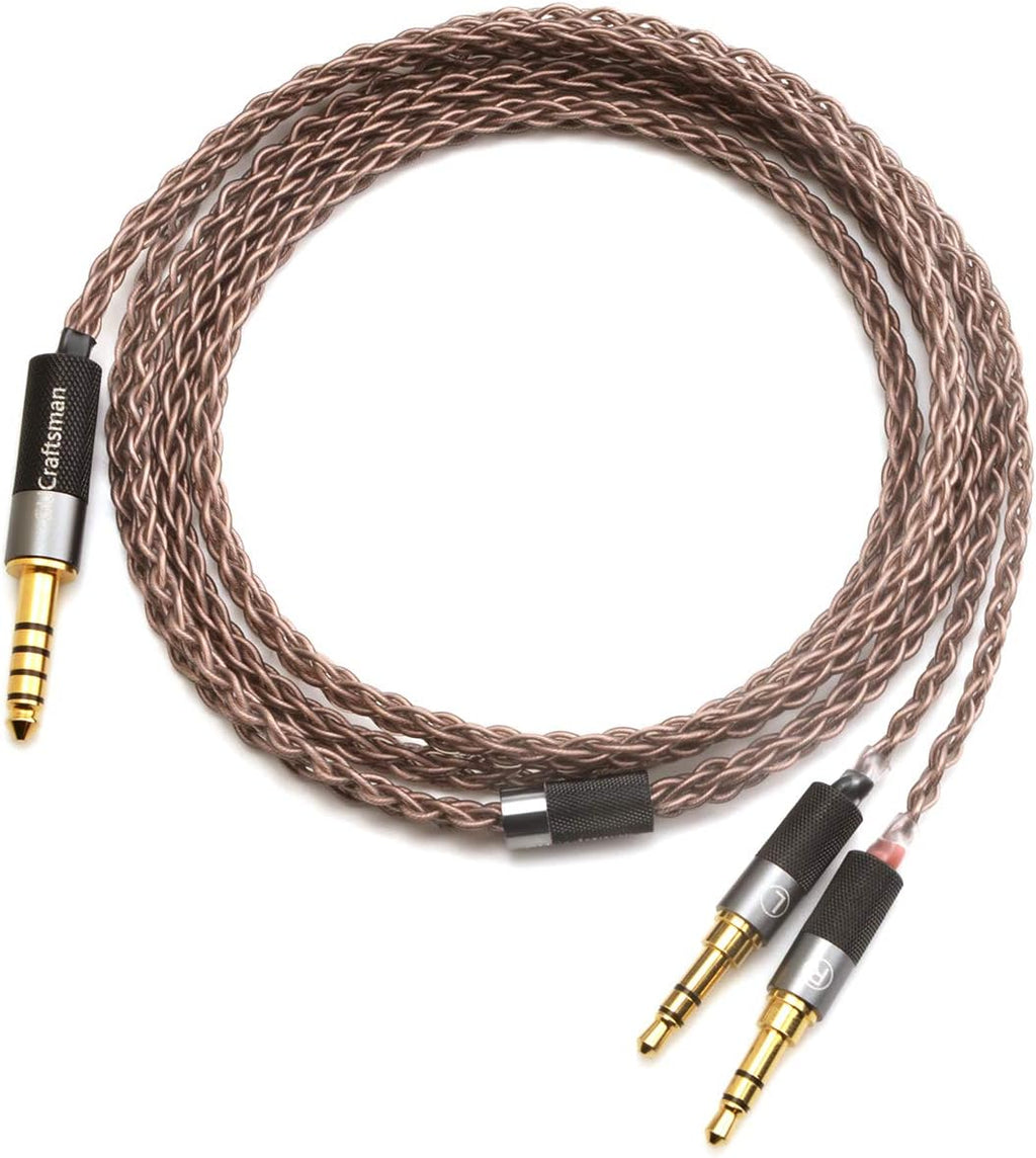 6N Single Crystal Copper Headphones Cable 4.4mm Balance M786