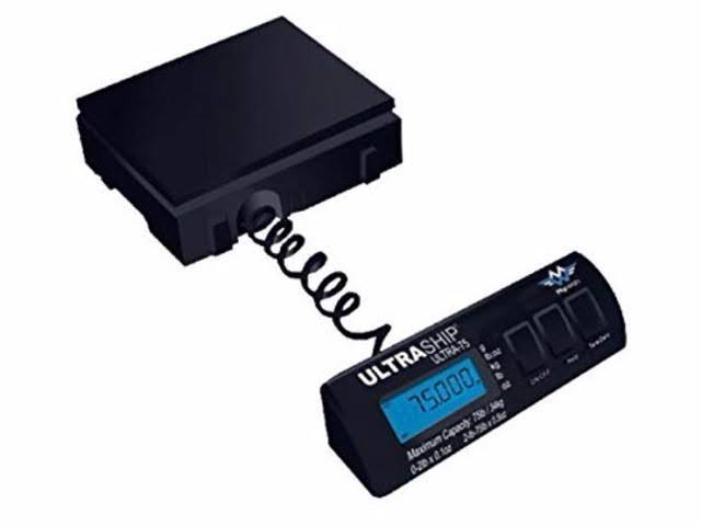 75 lb Electronic Digital Shipping Scales 3-Pack B583