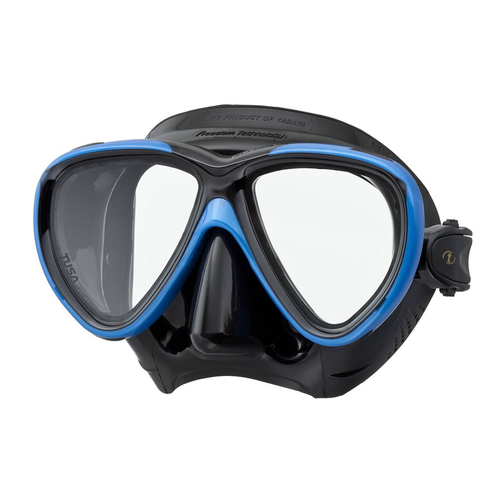 Black/Fishtail Blue Mask K860