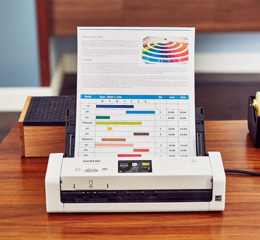 Wireless Document Scanner N741