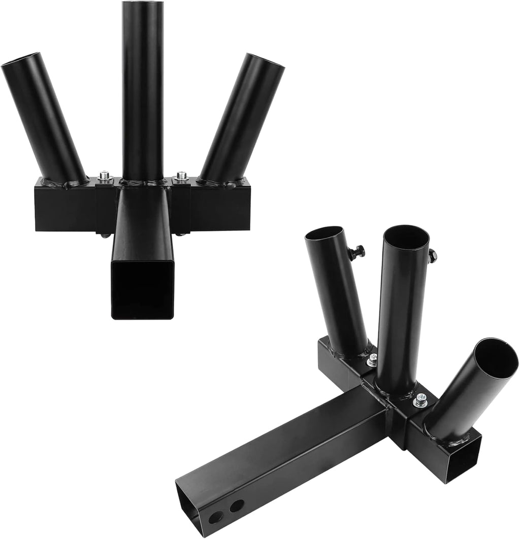 Trailer Hitch Mount Flag Pole Holder with Bolts W7505