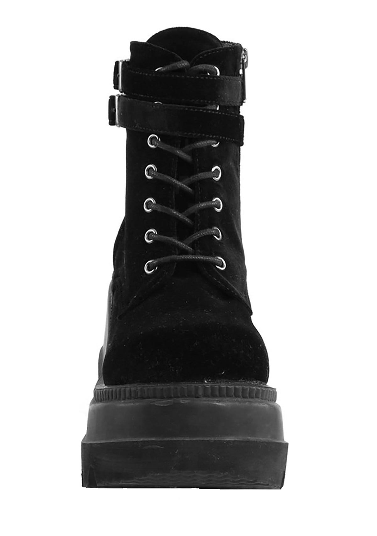Black Velvet Shoes J52448