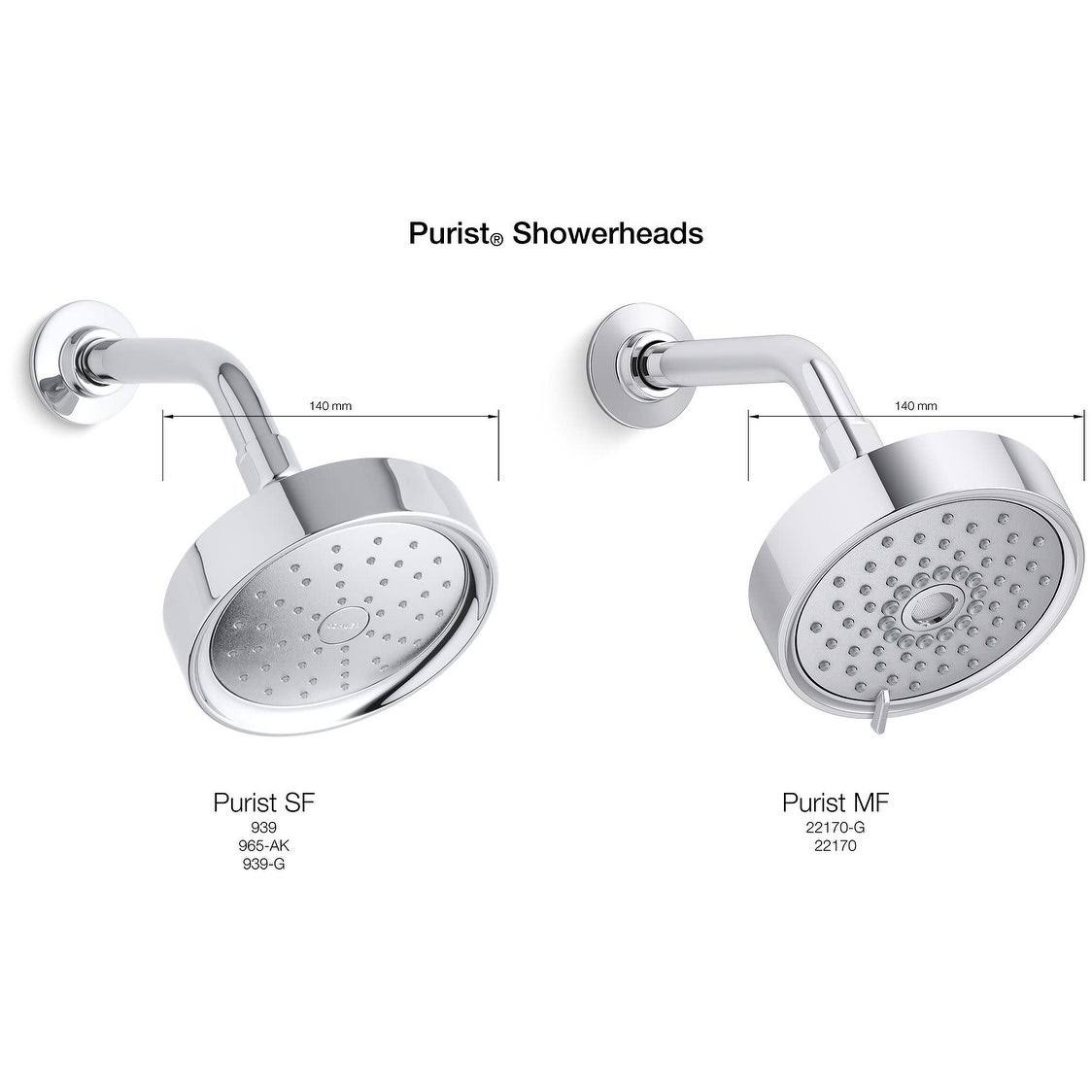 Single Function Shower Head B218
