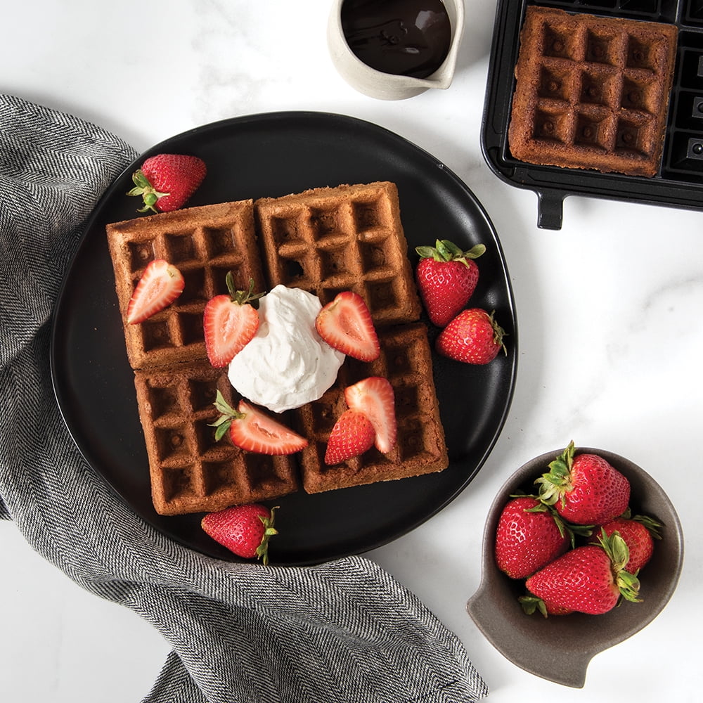 Cast Aluminum Stovetop Belgian Waffler O8571