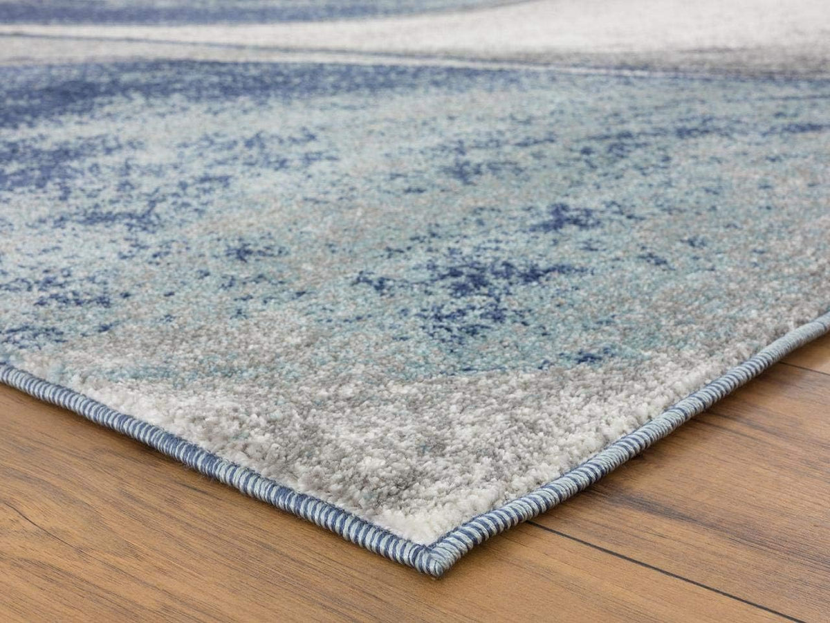 Blue 8x10 Area Rug A6087