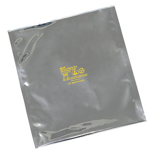 Silver Moisture Barrier Bag 18 in Length 16 in Wide 7 Mil Thick R6614