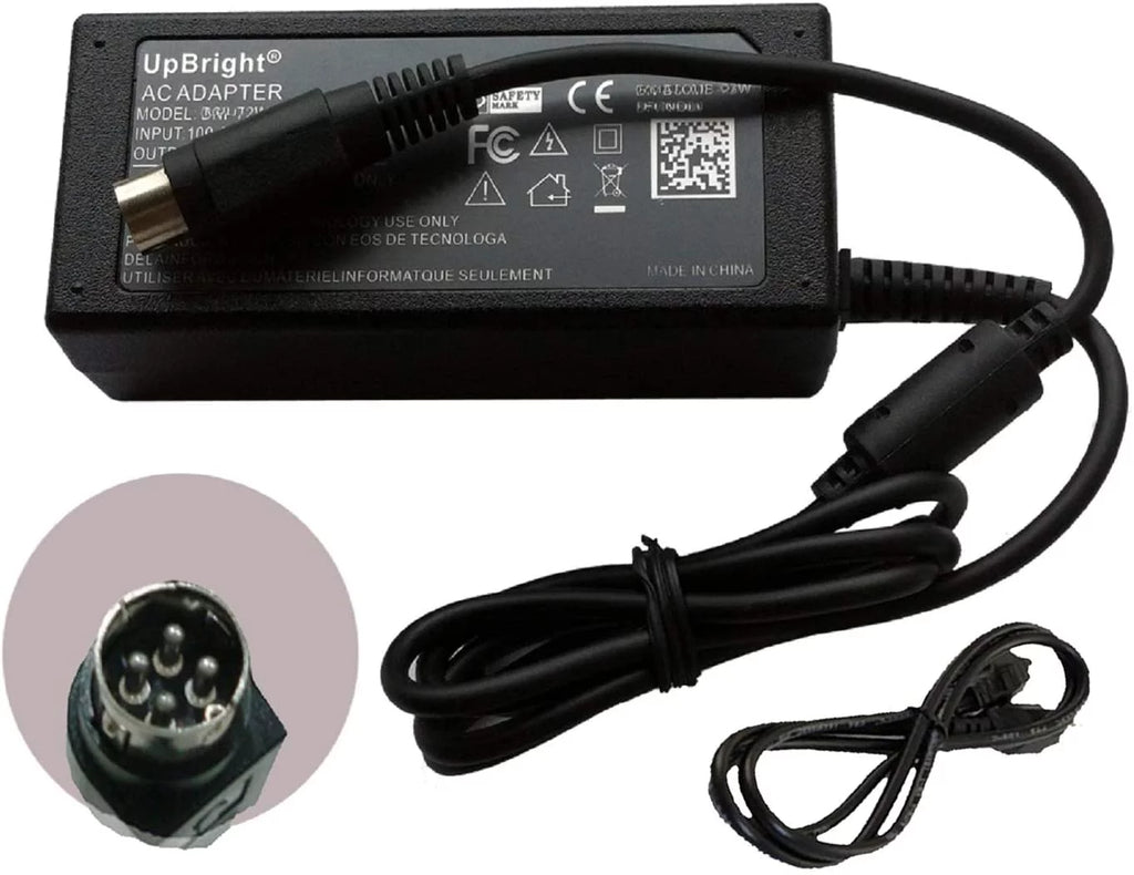 4-Pin DIN AC / DC Adapter Switching Power Supply Cord Cable Charger O54713