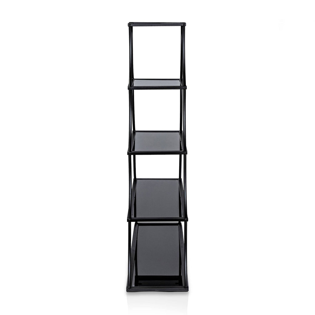 5 Shelf Bookshelf Sand Black G186890