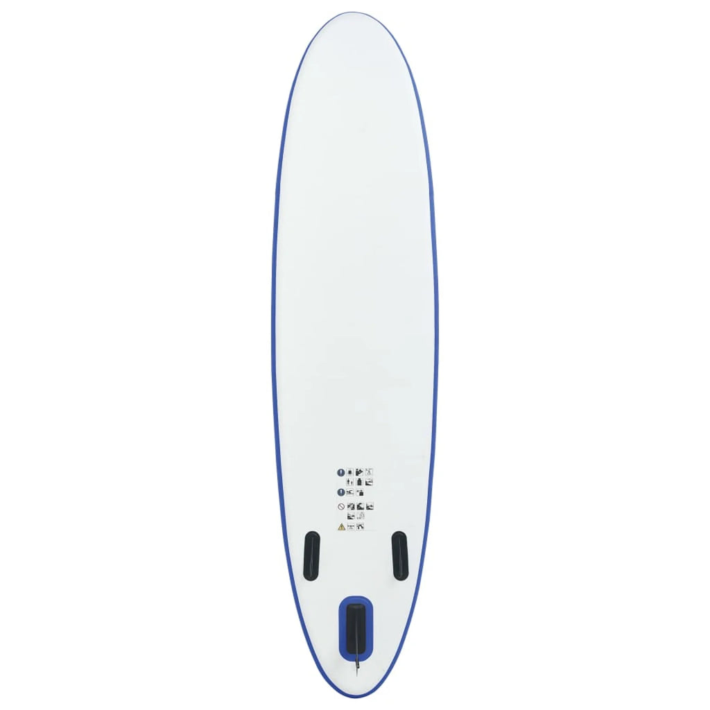 Inflatable Paddle Board Set with Oar, Fin, Hand Pump, Repair Kit and Carrying Bag H66639