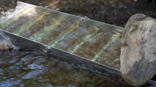 50 inch Folding Aluminum Sluice Box with Miners Moss L213629