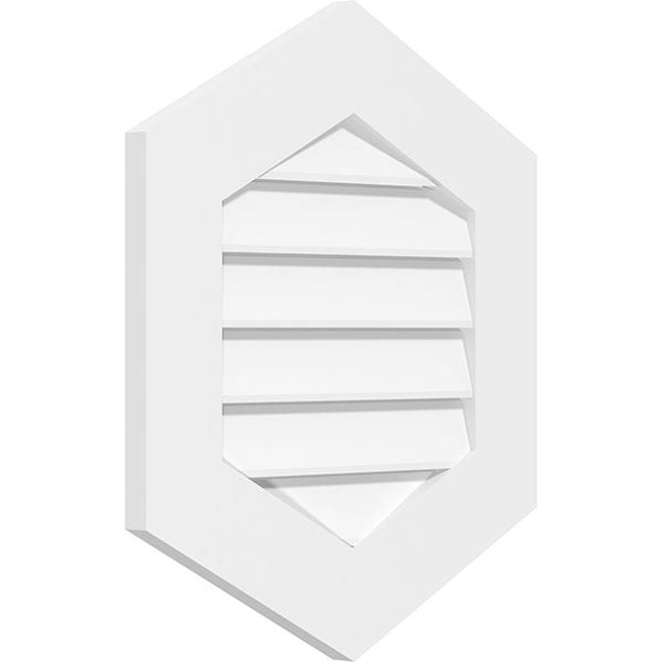 PVC Gable Vent 9/12 Pitch U515594