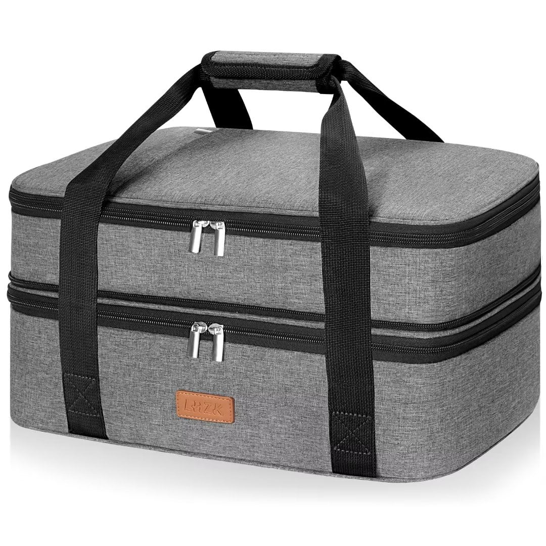 Grey Insulated Casserole Carrier D657