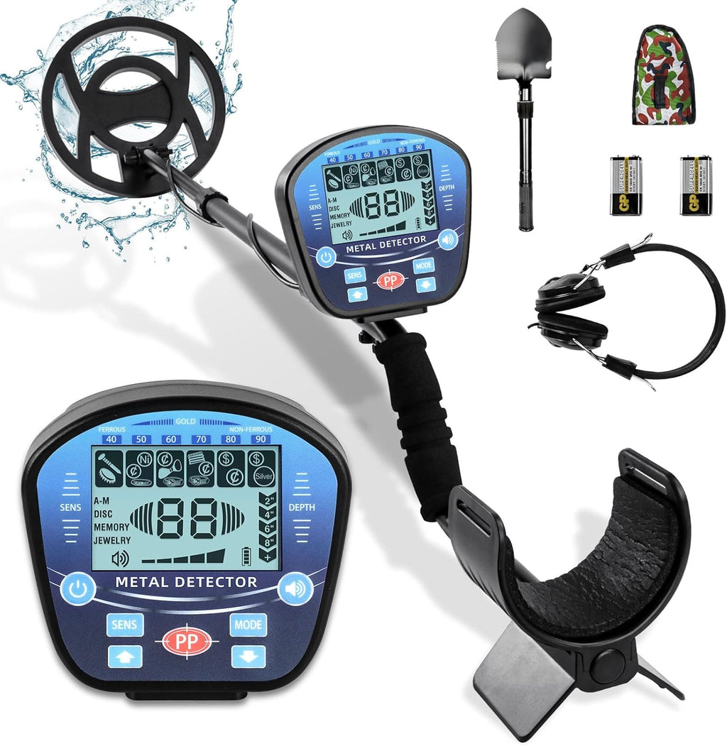 Waterproof Metal Detector with LCD Display R5261