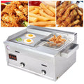 Propane Gas Deep Fryer and Tabletop Griddle 2 Burner T681804