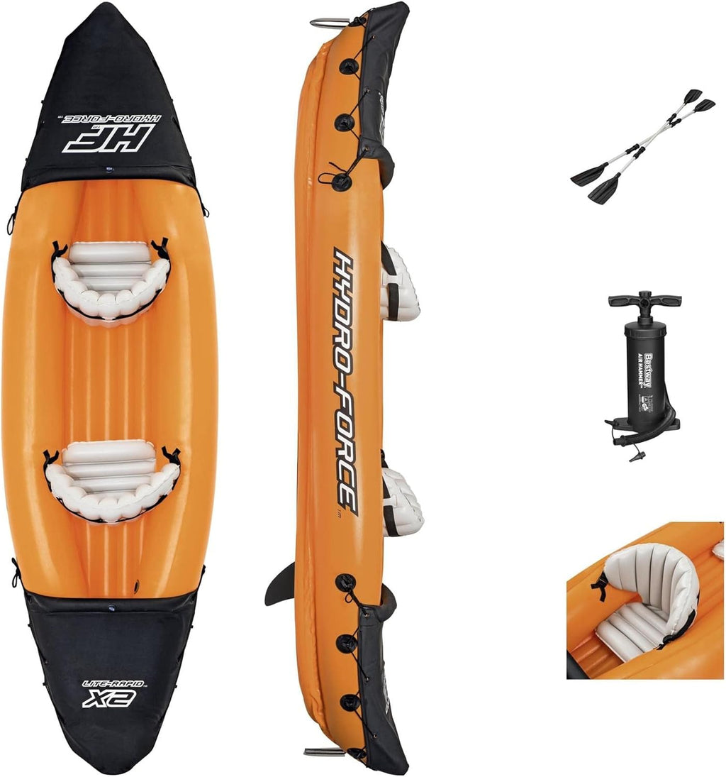 Inflatable Kayak 2 Person with Pump Paddles O8587
