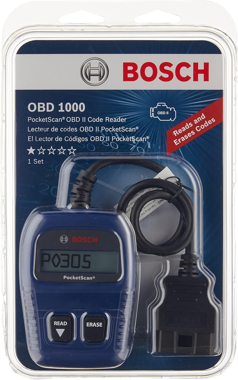 OBD 1000 Diagnostic Vehicle Scanner C127