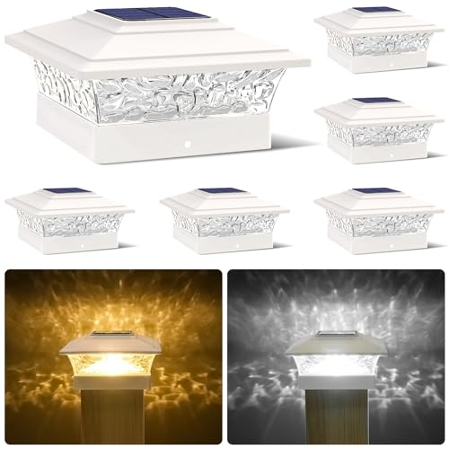 12 Pack Solar Post Cap Lights for 4x4 Posts N22617