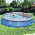 Round Above Ground Pool Set 15 ft x 33 in C5274