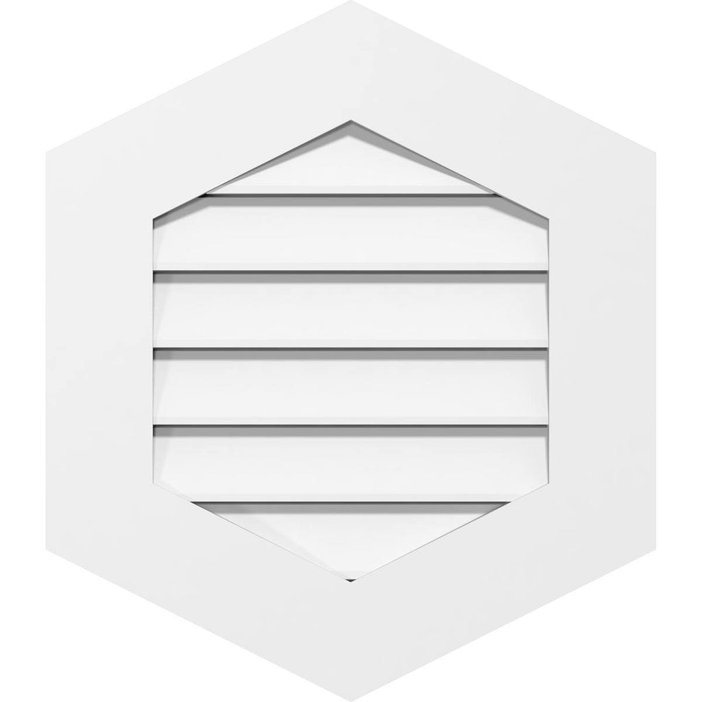 PVC Gable Vent 9/12 Pitch U515594
