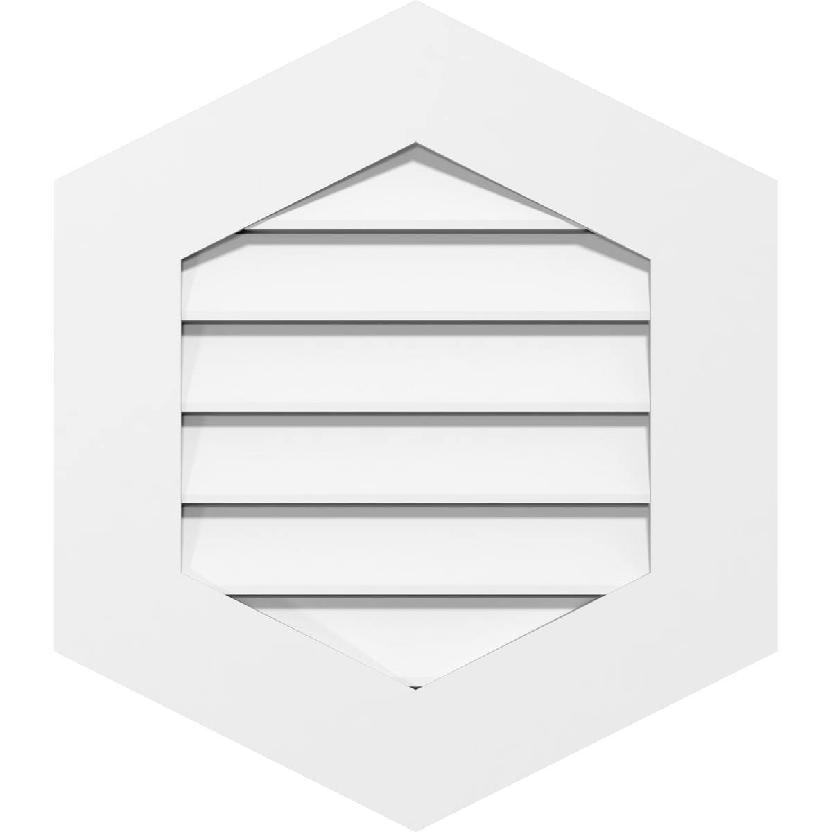 PVC Gable Vent 9/12 Pitch U515594