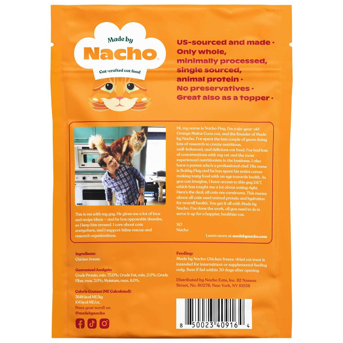 Chicken Breast Freeze Dried Cat Treats C1728