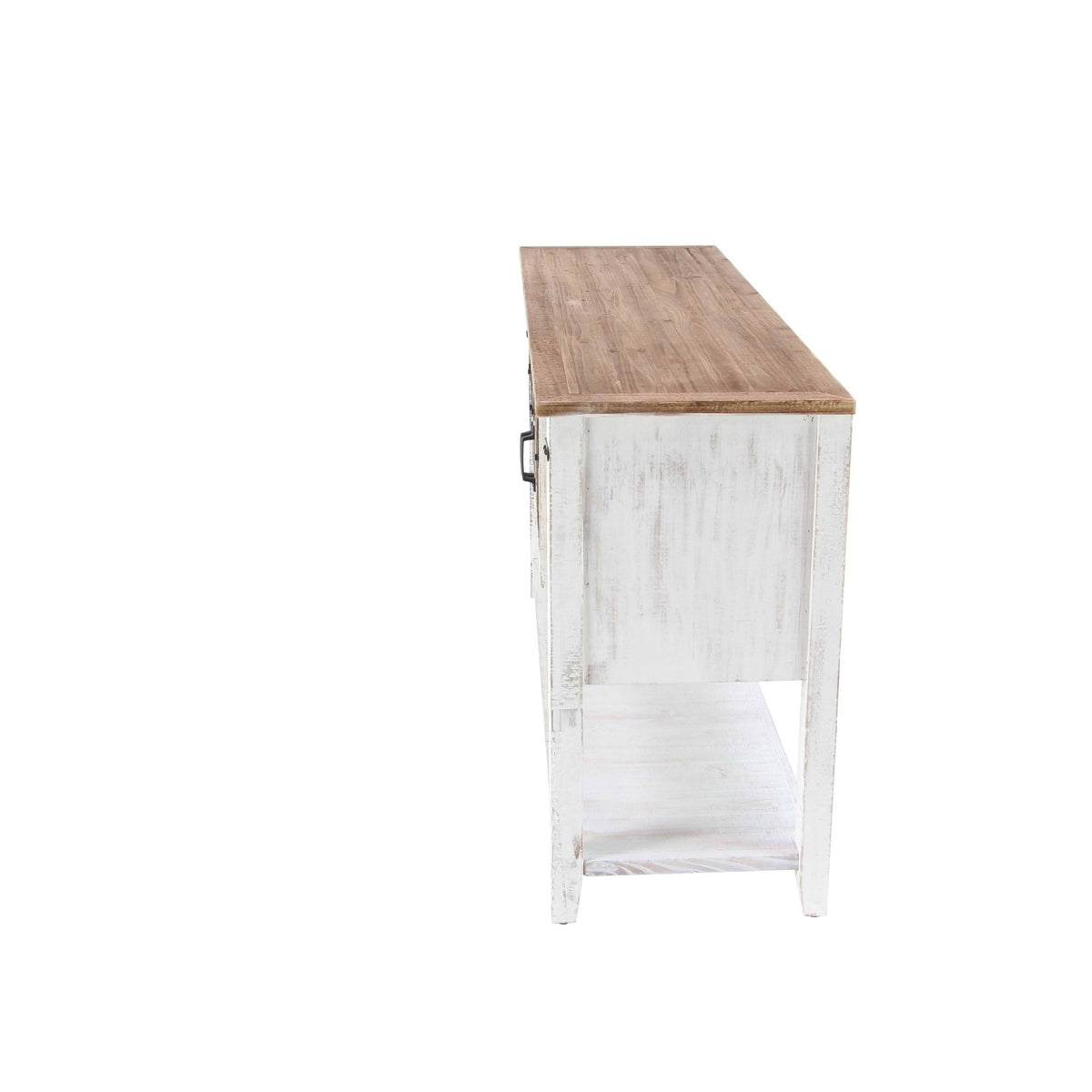 Wood and Metal Console Cabinet R8457