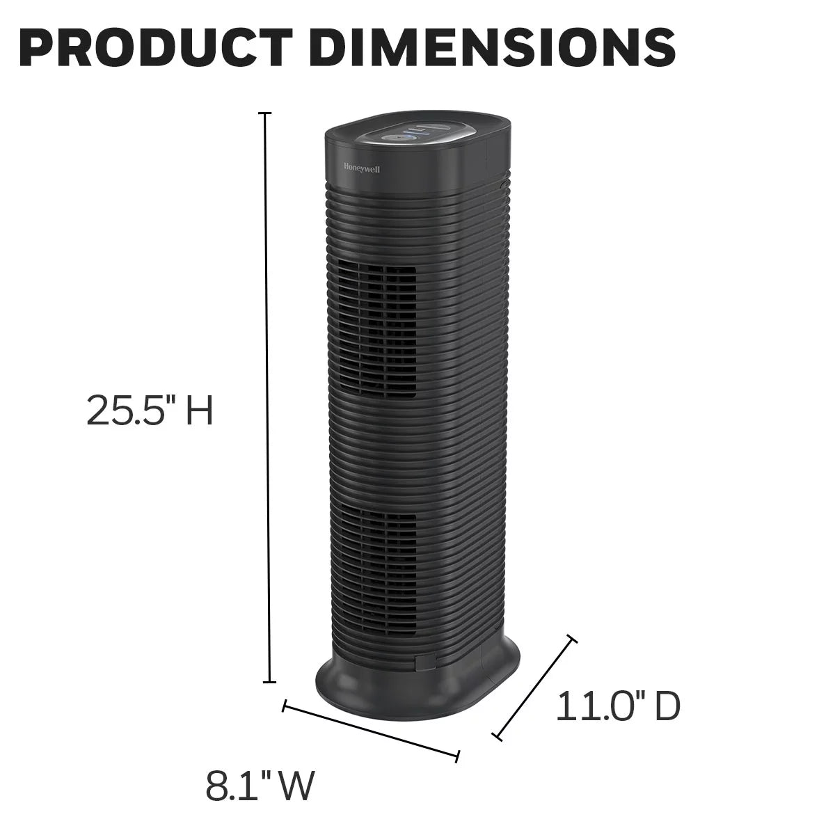 Air Purifier HEPA Filter 170 sq ft G9710