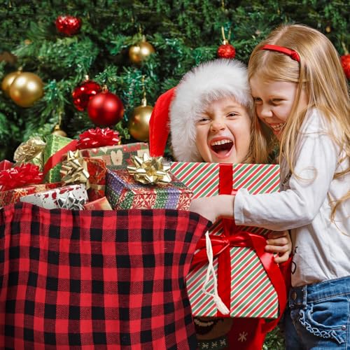 35''x55'' Jumbo Christmas Drawstring Gift Bags I2570
