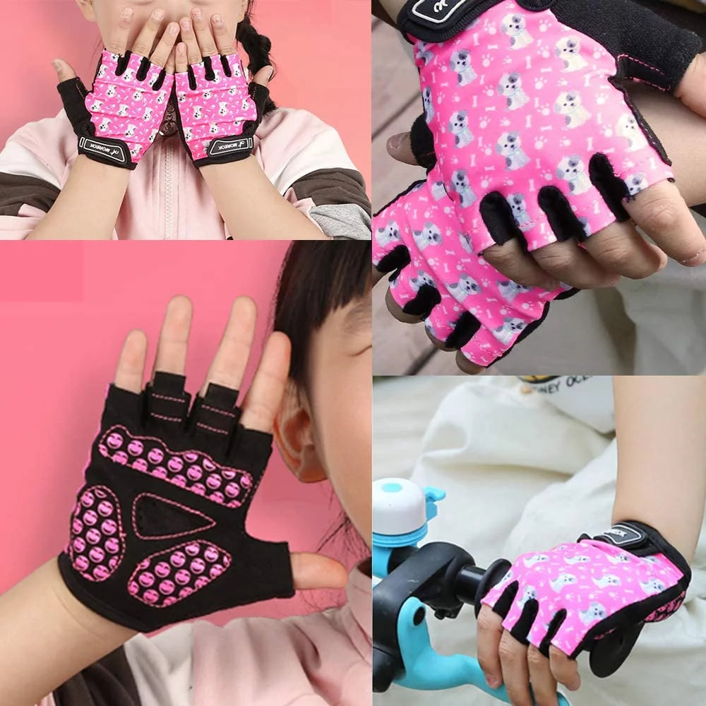 Breathable Anti-Slip Half Finger Cycling Gloves H7667