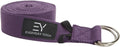 Plum Rectangular Yoga Bolster and Yoga Strap Set Q514