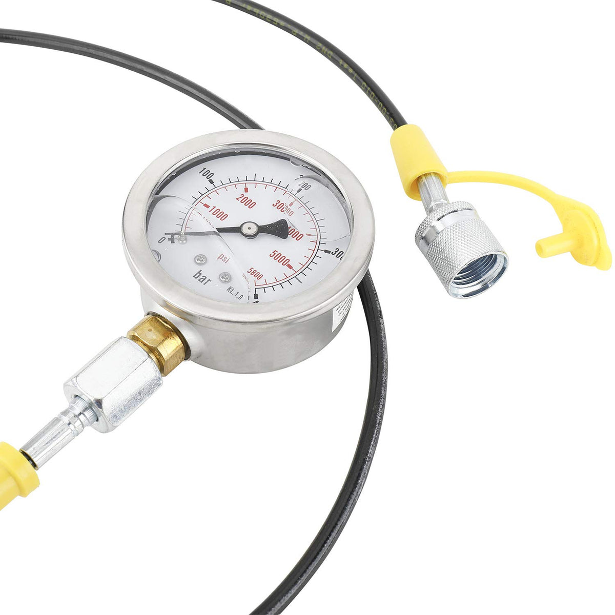 Hydraulic Pressure Test Kit with 11 Couplings 25/40/60 Mpa J9596