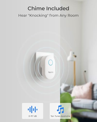 Video Doorbell WiFi Camera Wired 2K Outdoor 5G&2.4G WiFi Wide View Angle Smart Detection Local Storage No Subscription Customized Chime V2 Z72293