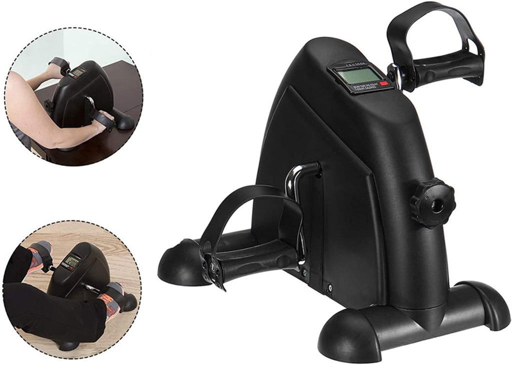 Portable Under Desk Exercise Bike with Adjustable Resistance J91243