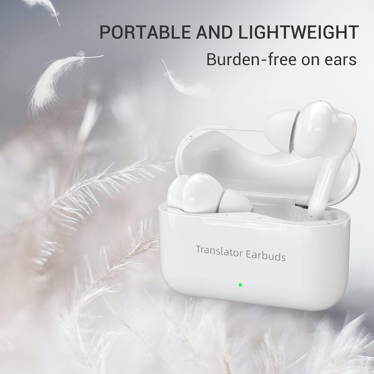 Language Translator Earbuds 71 Languages 0.5s Real Time Translation V223