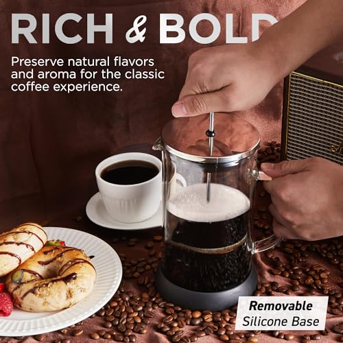 Black Compact Single-Serve Coffee Maker with 14Oz. Stainless Steel Travel Mug B7945