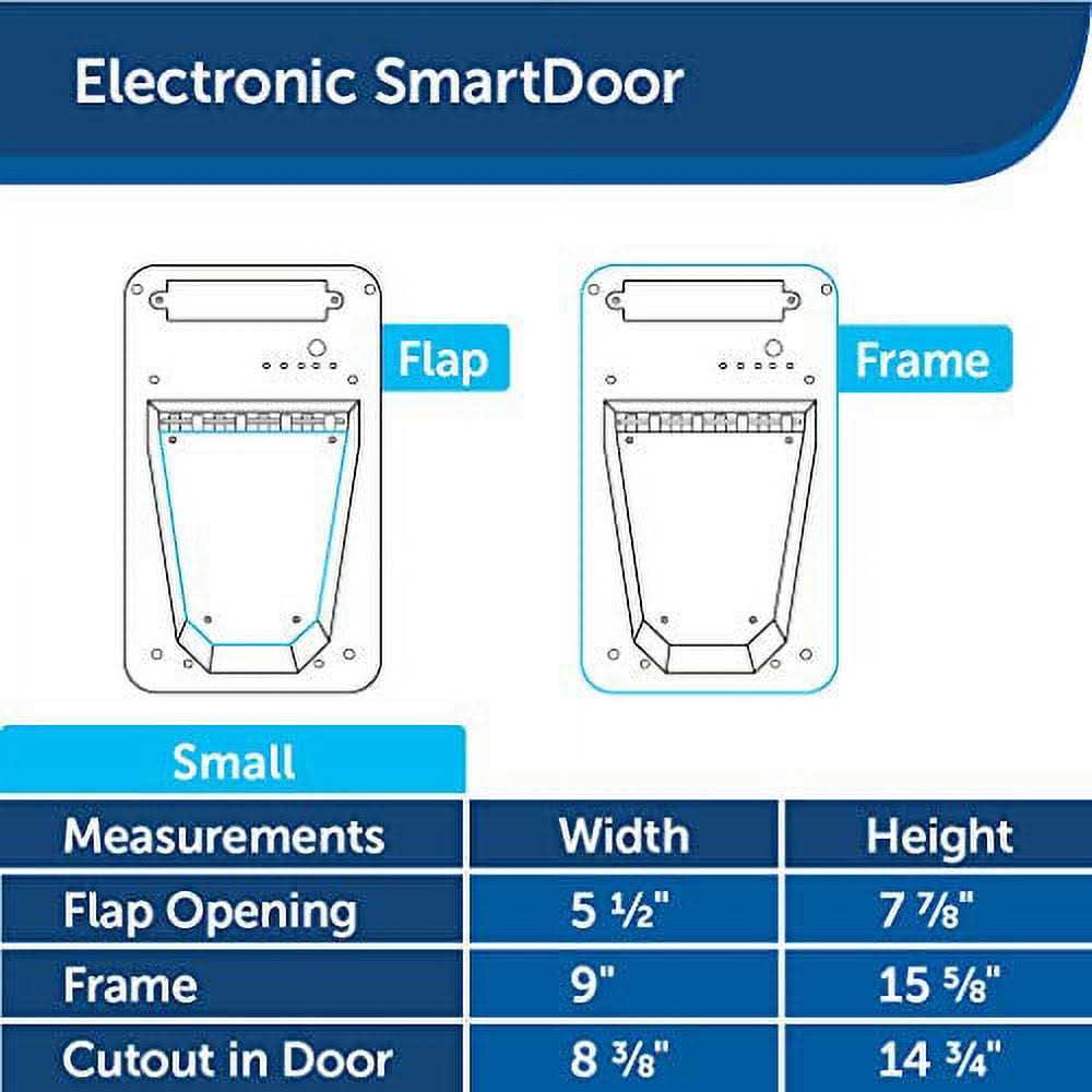 Electronic SmartDoor Pet Door H5766