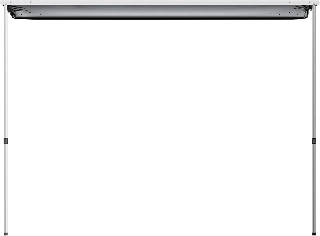Car Side Awning, 8.2'x6.5', Pull-Out Retractable Waterproof UV50+ with Carry Bag, Grey G2620