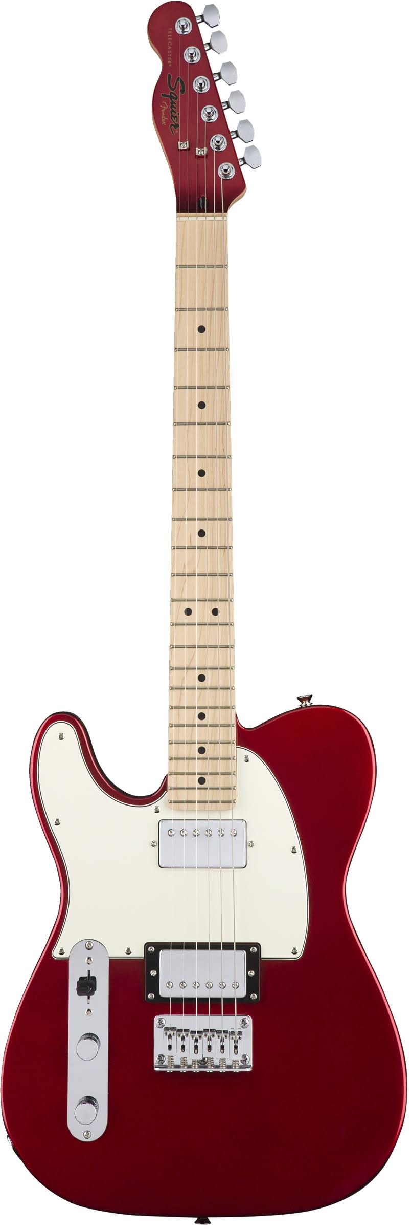 Left-Handed Dark Metallic Red Telecaster C8468