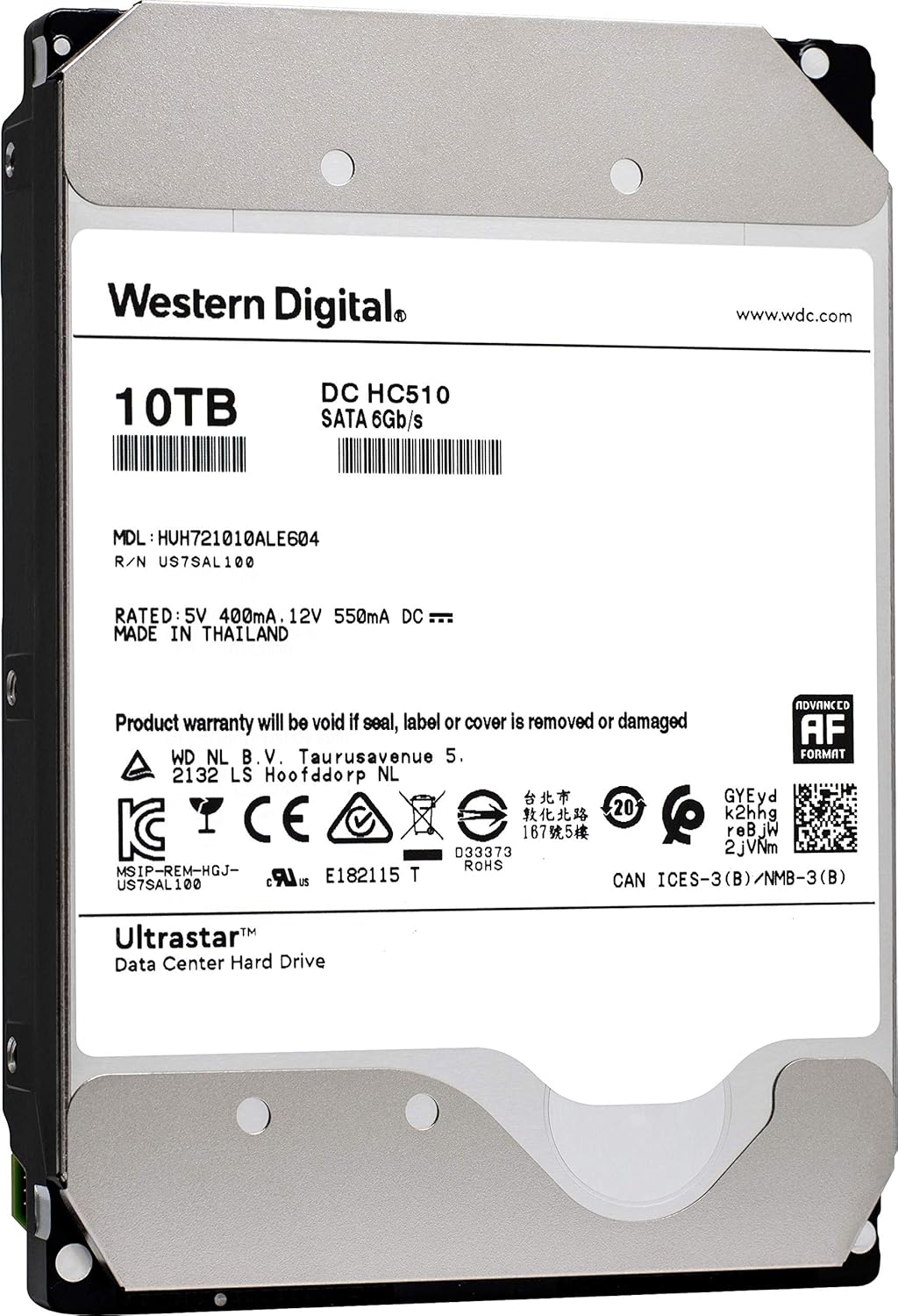 10TB SATA 7200 RPM 3.5-Inch Enterprise Hard Drive G109441