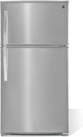 33" Top-Freezer Refrigerator with 21 Cubic Ft. Total Capacity, Stainless Steel T359