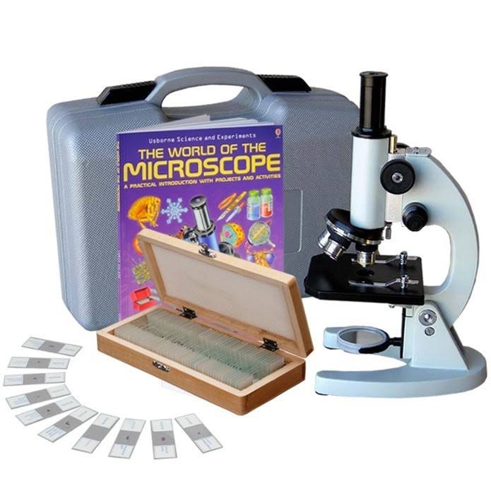 40X-1000X Student Microscope with ABS Case G285602