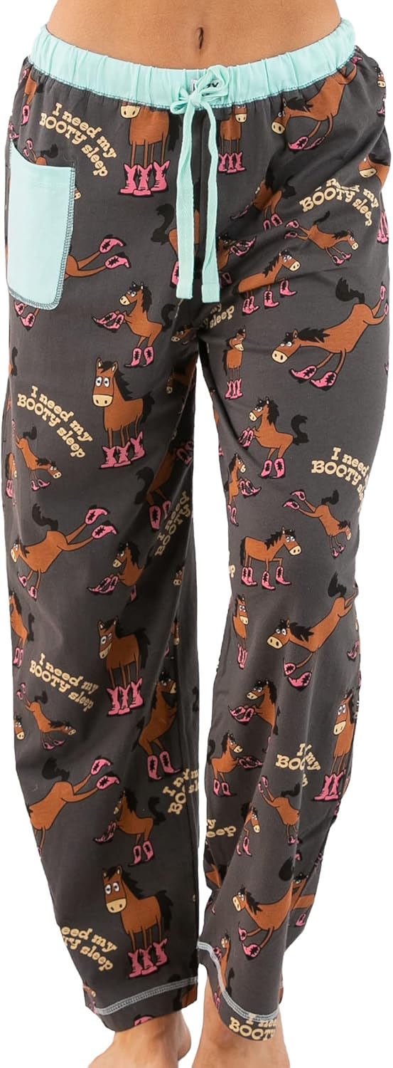 Cute Farm Pajama Pants and Top Separates J34760
