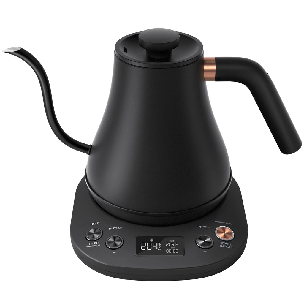 Electric Gooseneck Kettle 0.8L 1200W Matt Black O248