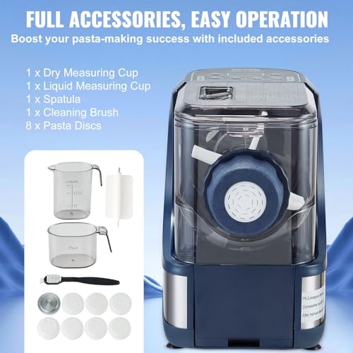 150W Automatic Pasta Maker with 8 Pasta Shapes Q423847