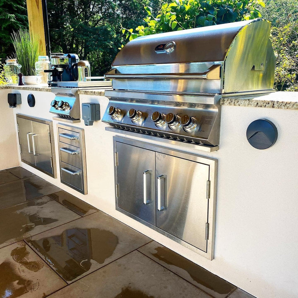 17 x 24 Inch 304 Stainless Steel Outdoor Kitchen BBQ Access Door N873