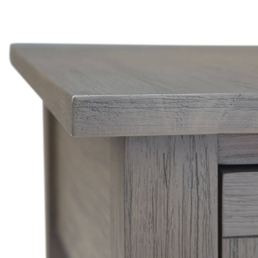 Solid Acacia Wood Narrow Side Table L386