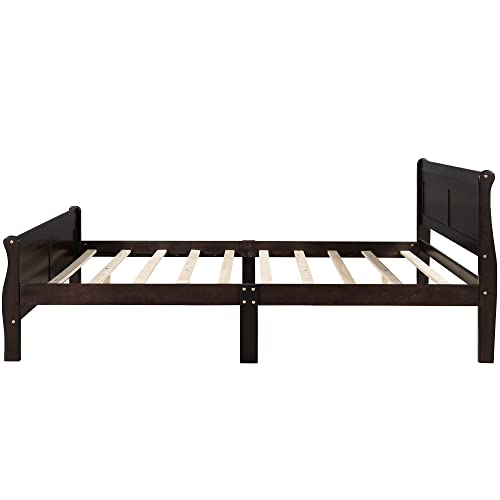 Queen Size Solid Wood Murphy Bed with Drawers M6126
