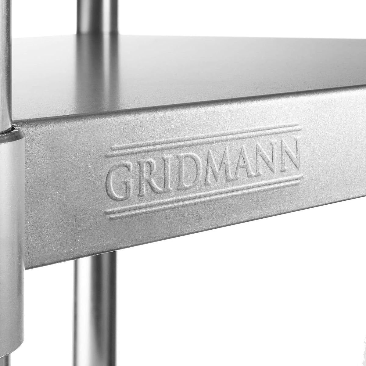 Stainless Steel Commercial Work Table with 4 Casters Q363