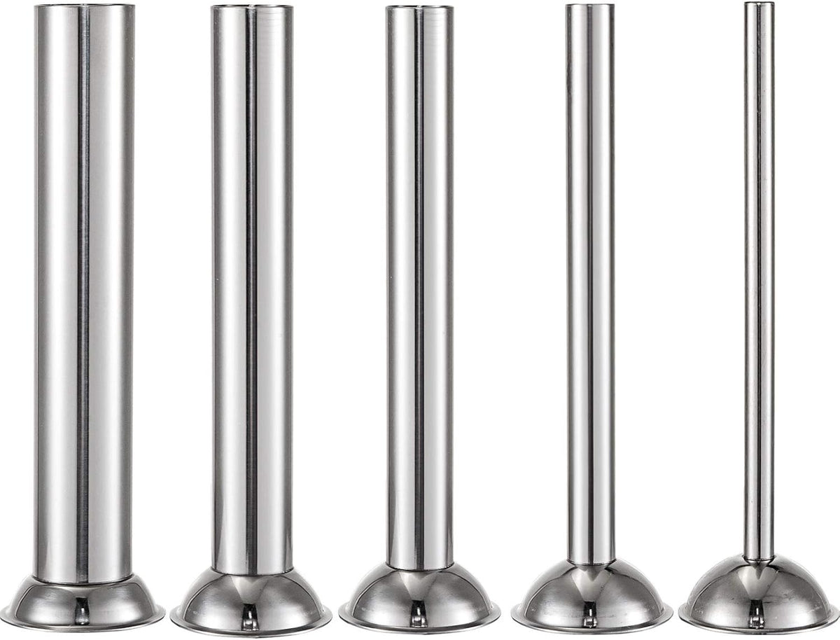 Electric Sausage Stuffer 10L Capacity, Vertical Meat Stuffer Variable Speed, Stainless Steel Sausage Filler with 4 Sausage Tubes O9771